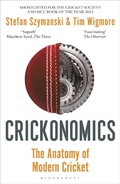 Cover: Crickonomics - Bloomsbury Sport