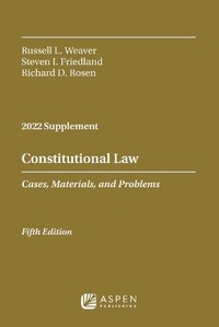 Enlarge image Cover: Constitutional Law - Aspen Publishing