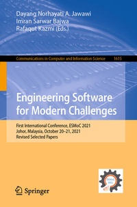 Enlarge image Cover: Engineering Software for Modern Challenges - Springer