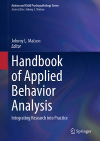 Enlarge image Cover: Handbook of Applied Behavior Analysis - Springer