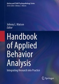Cover: Handbook of Applied Behavior Analysis - Springer