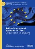 Cover: National Government Narratives of the EU - Palgrave Macmillan