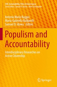 Enlarge image Cover: Populism and Accountability - Springer