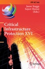 Cover: Critical Infrastructure Protection XVI - Springer