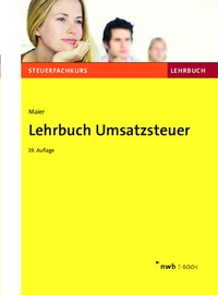 Abbildung von: Lehrbuch Umsatzsteuer - NWB
