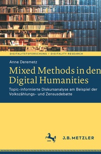 Enlarge image Cover: Mixed Methods in den Digital Humanities - J.B. Metzler