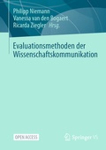 Cover: Evaluationsmethoden der Wissenschaftskommunikation - Springer VS