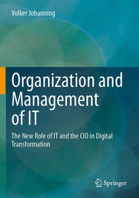 Enlarge image Cover: Organization and Management of IT - Springer