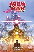 Cover: IRON MAN: DER EISERNE 3 - Mann, Held und Gott - Marvel bei Panini Comics