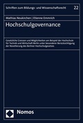 Cover: Hochschulgovernance - Nomos