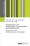 Cover: Ambivalenzen in der Transformation von Sozialpolitik und Wohlfahrtsstaat - Juventa Verlag ein Imprint der Beltz Verlagsgruppe GmbH & Co. KG