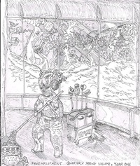 Enlarge image Cover: Funemployment Quarterly Spring Volume, Year One - Funemployment Quarterly