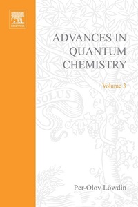 Enlarge image Cover: Advances in Quantum Chemistry - Academic Press