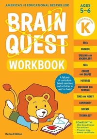 Enlarge image Cover: Brain Quest Workbook: Kindergarten (Revised Edition) - Workman Children's