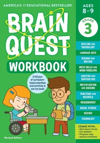Enlarge image Cover: Brain Quest Workbook: 3rd Grade (Revised Edition) - Workman Children's