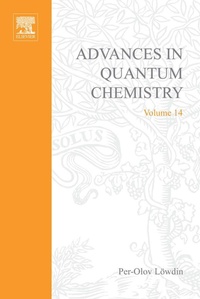 Enlarge image Cover: Advances in Quantum Chemistry - Academic Press