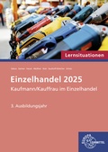 Cover: Lernsituationen Fokus Einzelhandel 2025, 3. Ausbildungsjahr - Europa-Lehrmittel