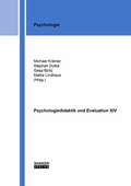 Cover: Psychologiedidaktik und Evaluation XIV - Shaker