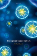 Cover: Biological Essentialism - Oxford University Press