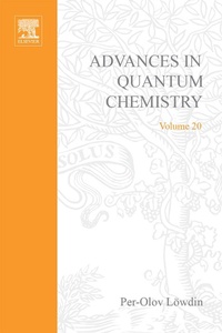 Enlarge image Cover: Advances in Quantum Chemistry - Academic Press