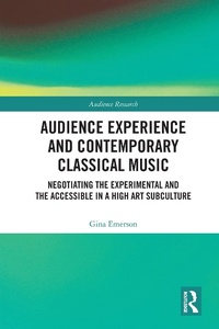 Abbildung von: Audience Experience and Contemporary Classical Music - Routledge
