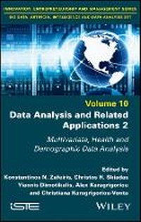 Enlarge image Cover: Data Analysis and Related Applications Volume 2 - Wiley