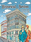 Cover: Historical Boston Coloring Book - Anna Nadler Art