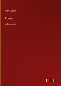 Enlarge image Cover: Poems - Outlook Verlag