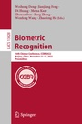 Cover: Biometric Recognition - Springer