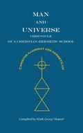 Cover: Man and Universe. Chronicle of a Christian-Hermetic School - Serebrov Boeken