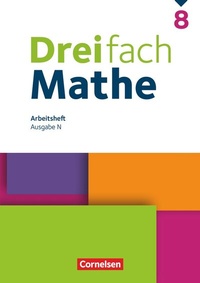 Abbildung von: Dreifach Mathe - Ausgabe N - 8. Schuljahr - Cornelsen Verlag