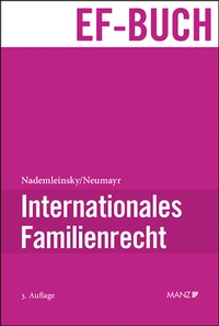Abbildung von: Internationales Familienrecht - Manz