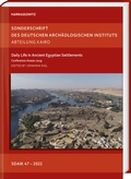 Cover: Daily Life in Ancient Egyptian Settlements - Harrassowitz Verlag