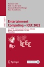 Cover: Entertainment Computing - ICEC 2022 - Springer