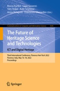 Cover: The Future of Heritage Science and Technologies: ICT and Digital Heritage - Springer
