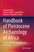Cover: Handbook of Pleistocene Archaeology of Africa - Springer