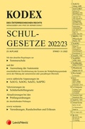 Cover: KODEX Schulgesetze 2022/23 - LexisNexis Verlag ARD ORAC GmbH