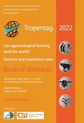 Cover: Tropentag 2022 - International Research on Food Security, Natural Resource Management and Rural Development - Cuvillier Verlag