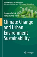 Cover: Climate Change and Urban Environment Sustainability - Springer