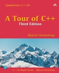 Cover: A Tour of C++ - Addison Wesley