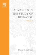 Cover: Advances in the Study of Behavior - Academic Press