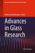 Cover: Advances in Glass Research - Springer