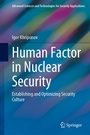 Cover: Human Factor in Nuclear Security - Springer