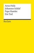 Cover: Papa Hamlet &middot; Ein Tod - Reclam
