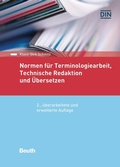 Cover: Normen f&uuml;r Terminologiearbeit, Technische Redaktion und &Uuml;bersetzen - Buch mit E-Book - DIN Media