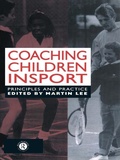 Cover: Coaching Children in Sport - Routledge