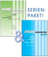 Abbildung von: Serien-Paket: BILANZBUCHHALTER JAHRBUCH & STEUER NACHRICHTEN 2023 - Grundner Fachbuch-Verlag für Steuer- und Wirtschaftsliteratur