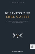 Cover: Business zur Ehre Gottes - Permission Verlag