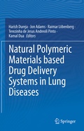 Cover: Natural Polymeric Materials based Drug Delivery Systems in Lung Diseases - Springer