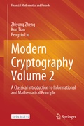 Cover: Modern Cryptography Volume 2 - Springer